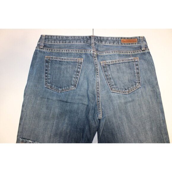 Womens Polo Ralph Lauren Kelly Jeans Size 12 (Measure 34 x 29) Boot Cut Denim - Picture 5 of 6